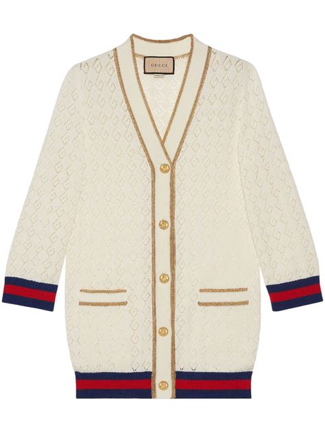 gucci cardigam|farfetch gucci cardigan.